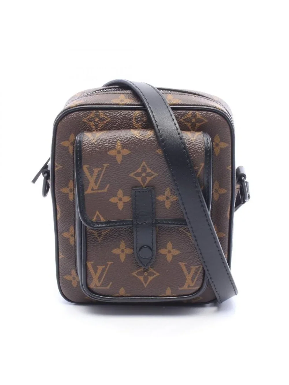 Louis Vuitton Shoulder Bag Christopher Wearable Wallet Leather